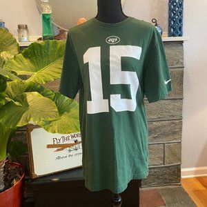 Nike Men's NY Jets Tee Brandon Marshall Large